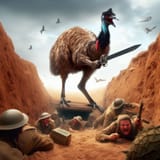 Art ai emu anzac