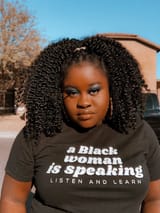 black woman