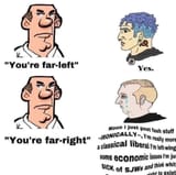 you&#039;re far left