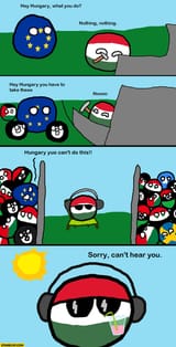 hungary-building-a-wall-to-avoid-taking-immigrants-polandball