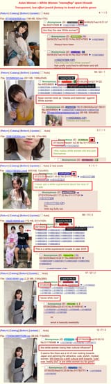 asian women white women