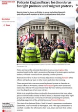 Screenshot 2025-08-08 at 11-12-55 Police in England brace for disorder as far right promote anti-migrant protests Immigration and asylum The Guardian