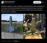 Ukrainian engineers have unveiled a new interceptor drone designed to hunt down and destroy Russian Shahed and Geran drones 08-08-2025
