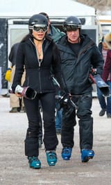 Bezos and whore ski trip