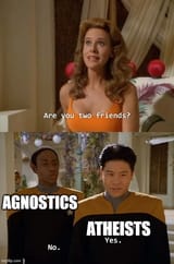 agnostic atheist