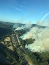 Highway ANTIFA fires