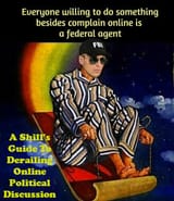 Do nothing or ur a fed, goy