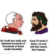 Caesar was a lying cunt.