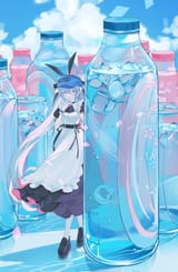 MikuWaterbottlesOfIce