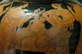Heracles with snakes