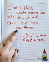 Note to poos