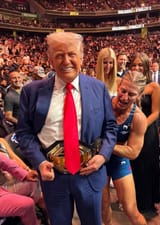 Trump Double with Belt