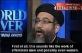 the work of fags or even women