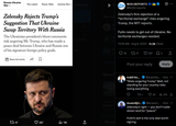 Zelensky’s firm rejection of a &#039;territorial exchange&#039; risks angering Trump, the NYT reports 09-08-2025 Putin needs to get out of Ukraine. No territorial exchanges needed