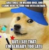 retard doge