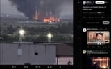 Slavyansk-na-Kubani, Russia, oil refinery area. 08-08-2025