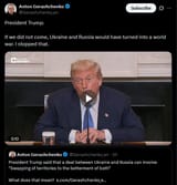 President Trump 08-08-2025 If we did not come, Ukraine and Russia would have turned into a world war. I stopped that. HD