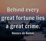 Balzac great fortune great crime