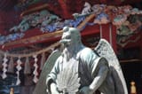 Japanese Tengu Jew demon statue