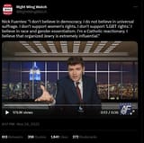 Nick Fuentes - Right Wing Watch - More anti-Semitic remarks FN