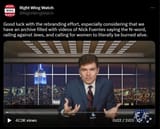 Nick Fuentes - Right Wing Watch - women right to vote exploring body sexually etc FN