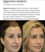 agressive mimicry