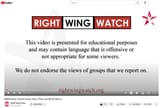 Right Wing Watch - Vincent James Says &#039;There Can Be No Mercy&#039; FN
