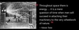 Tesla Free Energy quote
