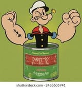 popeye-sailor-man-cartoonlike-style-260nw-2458605741