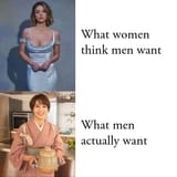 What men actually want