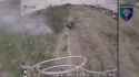 Detonation of a Russian MLRS Grad after FPV drone strike in the Donetsk region! 09-08-2025 HD NIGGER_thumb.jpg