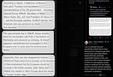 johannglass 09-08-2025 i can corroborate this part specifically. witkoff tried to hype everyone into a breakthrough while he had none. RUBIO, JD VANCE, UKRAINE