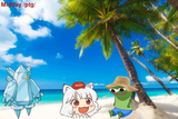 Midday summer stock