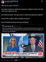 IlvesToomas 10-08-2025 What do you mean &#039;earned&#039;, You mean murderous rapists who steal your children to sell on the web &#039;earn&#039;, Matthew Whitaker HD