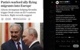 Putin appears to have teamed up with a Libyan warlord to trigger a fresh migrant crisis in the EU, - The Telegraph 09-08-2025