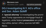 Schiff special prosecutor
