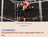 Cage Match Putin &amp; jewlinski