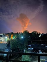 Ukrainian drones have struck the Saratov oil refinery. Big fires are visible after several explosions. Saratov Governor Roman Busargin confirmed 10-08-2025 P1