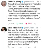 David Rothschild to Trump FN