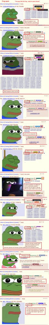 off topic frog pepe
