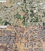 Gaza before after