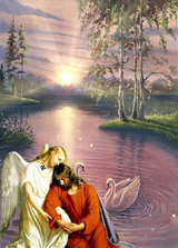 Angel and Jesus