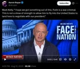 Mark Kelly, &#039;I hope we got something out of this. Putin is a war criminal. This is not a show of strength to allow him to fly into the United States&#039; 10-08-2025 HD