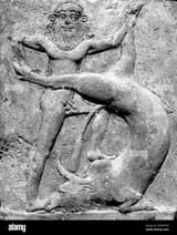 gilgamesh-ancient-mesopotamian-terracotta-relief-c-2250-1900-bc-showing-gilgamesh-slaying-the-bull-of-heaven-an-episode-described-in-tablet-vi-of-the-epic-of-gilgamesh-2M4NPYD