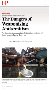 weaponising antisemitism 