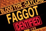 faggot identified