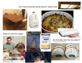 farty american dinner