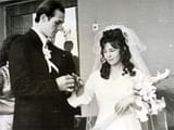Wedding of Alexander Lukashenko and Galina Zhelnerovich. Byelorussian SSR, 1975