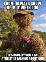 Atheist Strawman Fallacy