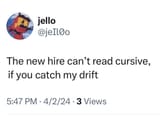 Cursive